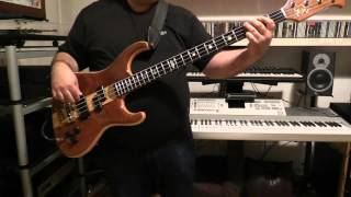 Bass Cover  David Bowie  Fashion  with Alembic Elan bass [upl. by Josler]