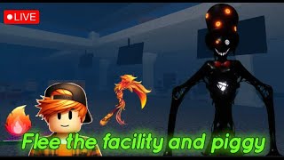 Flee The Facility And Piggy LIVE with viewers [upl. by Cocke]