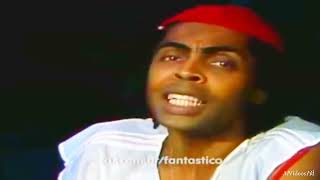 Gilberto Gil  Não chore mais No woman no cry Clipe do Fantástico 1979 [upl. by Kingdon346]