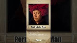 Jan van Eyck’s Portrait of a Man Secrets in the Eyes 🎨👀 [upl. by Matilda]