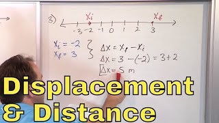 10  Learn Distance and Displacement in Physics Displacement Formula Vs Distance Formula [upl. by Lavern773]