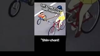 What happens when Shinchan 🚀 rides a twowheeled bike [upl. by Keefe]