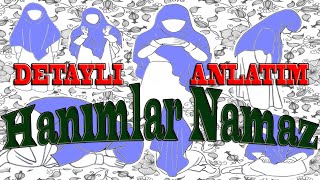 Hanımlar İçin  Namaz Nasıl Kılınır  Namaz Kılmayı Öğreniyorum [upl. by Pelpel651]