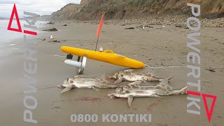 Kontiki Fishing for Elephant Fish in Otago with Powertiki [upl. by Gruchot]