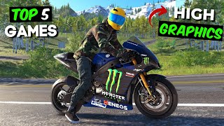 Top 5 Most Realistic Bike RACING GAMES on Android IOS 2024 [upl. by Ulrick720]