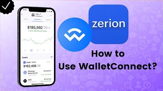 How to use WalletConnect on Zerion  Zerion Tips [upl. by Abbotsen516]