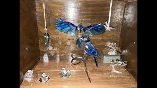 Swarovski crystal figurine collection tour 2022 over 970 figurines [upl. by Rennerb]