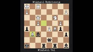 Mikhail Botvinnik vs Mikhail Tal  World Championship Match 1961 [upl. by Bertle728]