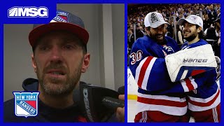 Henrik Lundqvist Gets Emotional After Mats Zuccarello Is Traded  New York Rangers [upl. by Ahsirek234]