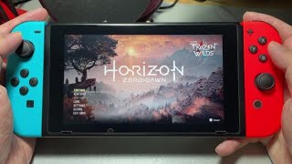 Horizon Zero Dawn Gameplay On Nintendo Switch V1 [upl. by Alan]