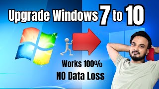 Upgrade From Windows 7 to Windows 10 for FREE in 2024 NO Data Loss Works 100 [upl. by Wernher]