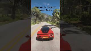 Ferrari F8 Tributo Launch Control launchcontrol forzahorizon5 ferrari shorts [upl. by Lipkin]