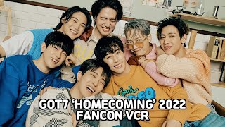 GOT7 ‘HOMECOMING’ 2022 FANCON VCR [upl. by Kial]