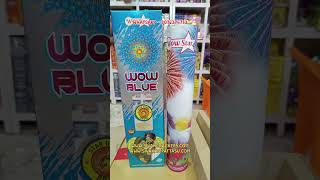 4quot shell Wow Blue 💙 from wowstar brand sivancrackers diwali2023 diwali [upl. by Johnson259]