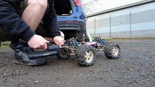 My HPI Savage 21 Nitro RC Truck Has Lots Of Gremlins [upl. by Michelle]