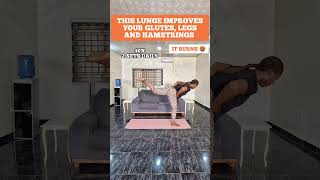 TRANSFORM YOUR LOWER BODY This Lunge Exercise Tones Glutes Legs amp Hamstringstone your lower body [upl. by Jehoash]