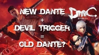 DmC Devil May Cry  New Dante  Devil Trigger  Old Dante  Eurogamer [upl. by Arataj]