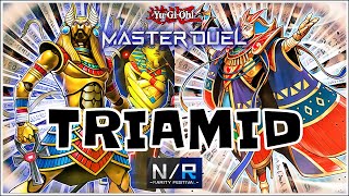 TRIAMID DECK PROFILE FOR NR RARITY EVENT  YuGiOh Master Duel [upl. by Goodman]