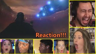 Youtubers React To Darth Vader Crushing Ship  Obi Wan Kenobi Ep 5 Darth Vader Scene Reaction Mashup [upl. by Bonn]