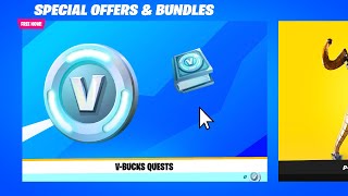 First FREE VBUCKS CODE in SEASON 4 Fortnite [upl. by Eirotal]