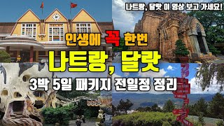 나트랑 달랏 3박 5일 모두투어 베트남 패키지 여행 1부 나트랑여행 달랏여행 베트남여행 🇻🇳 [upl. by Eelrebma]