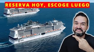 🛳 Nuevo programa de “reservas abiertas” de MSC Cruceros y MÁS [upl. by Ylremik]