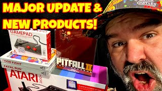 Major Atari 2600 Update Plus New 7800 Products [upl. by Finlay]