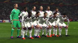 FC Bâle  Séville FC PES 2016  C3 League 20152016 18ème de Finale  CPU Vs CPU [upl. by Laira]