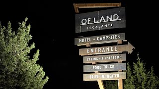 Refined Exploring visits Of Land Resort in Escalante Utah so hip and cool [upl. by Sirahs]