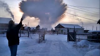 56°C 69°F from Yakutsk to Oymyakon in winter  THE MOVIE HD 2015 [upl. by Faustina]