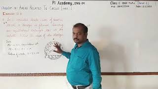 Areas Related To Circles Period6 Class10 CBSE Mathematics [upl. by Asilram550]