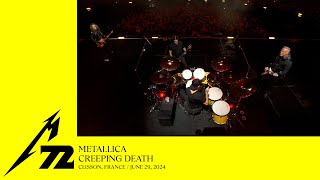 Metallica Creeping Death Clisson France  June 29 2024 [upl. by Akeem]