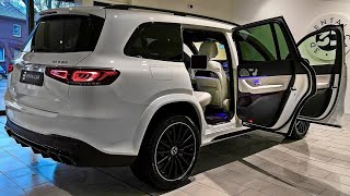 2024 Mercedes AMG GLS 63  Interior Exterior and Drive Luxury Large SUV [upl. by Yddub861]