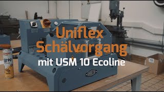 Schälvorgang mit USM 10 Ecoline [upl. by Drescher]