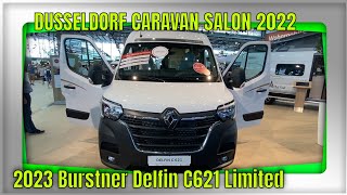 2023 Burstner Delfin C621 Limited Interior And Exterior Walkaround Dusseldorf Caravan Salon 2022 [upl. by Yllop]