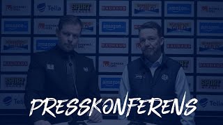 Presskonferens Leksands IF  IK Oskarshamn [upl. by Rekyr]