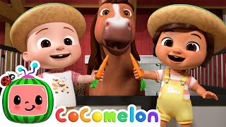 Yes Yes Vegetables On The Farm  CoComelon Nursery Rhymes amp Kids Songs [upl. by Ethelind]