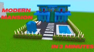 Minecraft Modern Mansion Build Tutorial minecraft mansion tutorials halny weiderdude trending [upl. by Eugenie241]