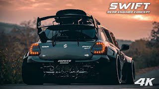 Maruti Suzuki Swift TWIN TURBO Concept  Zephyr Designz  4K [upl. by Keith]