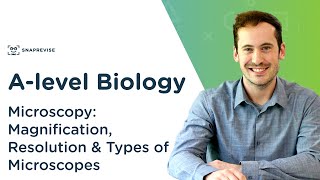 Microscopy Magnification Resolution amp Types of Microscopes  Alevel Biology  OCR AQA Edexcel [upl. by Amaleta]