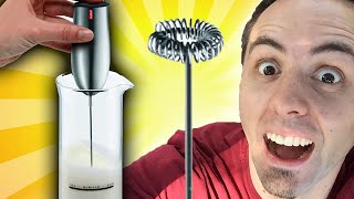 Best Milk Frother Handheld  Bodum Milk Frother Unboxing amp First Look Review [upl. by Tarra243]