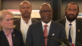 Houston leaders speak after meeting with CenterPoint [upl. by Annaigroeg149]