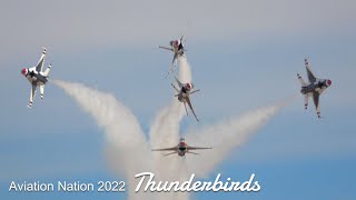 Highlight of the Thunderbirds performance Aviation Nation 2022 Nellis Air Show [upl. by Noral]