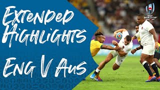 Extended Highlights England 4016 Australia  Rugby World Cup 2019 [upl. by Nattirb853]