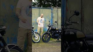 Royal Enfield VS Kawasaki 🤔🤩motorcycle motorbike biker royalenfield kawasaki [upl. by Einal329]