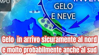 🚨INVERNO IN ARRIVO NEVE E GELO SOTTO ACCUSA LITALIA SI PREPARA ALLA BUFERA 🌨️ [upl. by Enialehs]