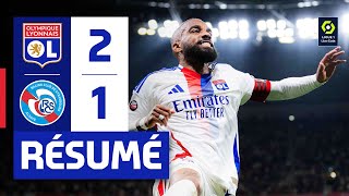 Résumé OL  Strasbourg  J34 Ligue 1 Uber Eats  Olympique Lyonnais [upl. by Novihs]