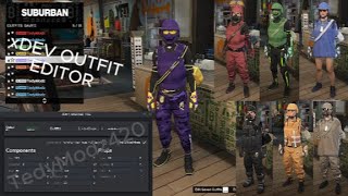 GTA 5 ONLINE PC xdev outfit editor CUSTOM FEMALE OUTFITS  WORKING AFTER PATCH 169 2024 [upl. by Aikyn]