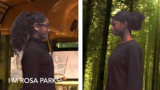 Epic Rap Battle Epic Rap Battles of Black History Class Project Parks vs Tubman [upl. by Afesoj]