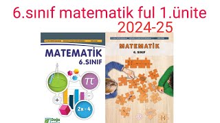 Ortaokul 6sınıf Matematik 1Ünite anlatım ve cevaplar 202425 [upl. by Healion]